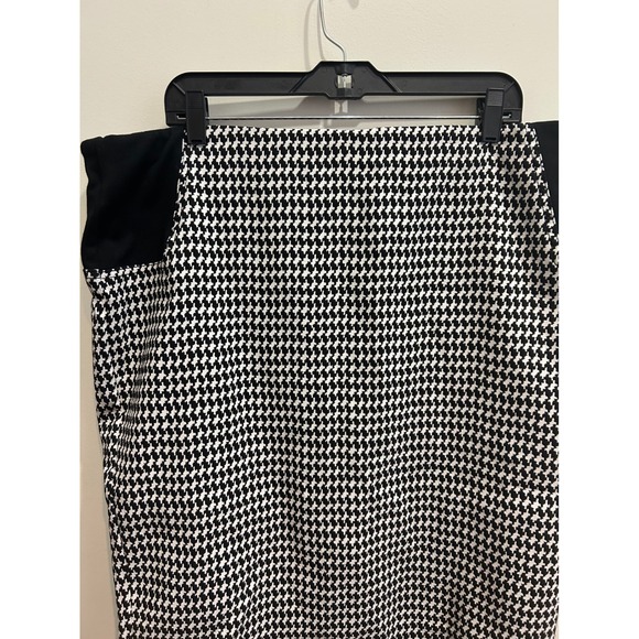 Houndstooth Pencil Skirt Career Office Work‎ Business Professional - Picture 7 of 9